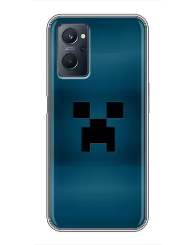 Чехол для Realme 9i с картинкой «Крипер текстура» Чехол для Realme 9i с картинкой «Крипер текстура»