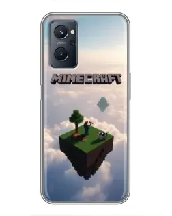Чехол для Realme 9i с картинкой «Небесный остров»