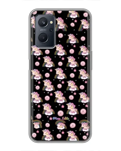 Чехол для Realme 9i с картинкой «Magic Unicorn паттерн»