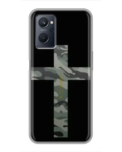 Чехол для Realme 9i с картинкой «Милитари Крест»