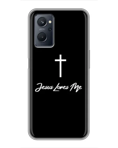 Чехол для Realme 9i с картинкой «Иисус любит тебя»