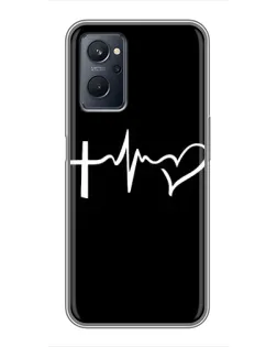 Чехол для Realme 9i с картинкой «Пульс веры»