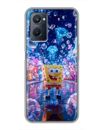 Чехол для Realme 9i с картинкой «Неоновый океан»