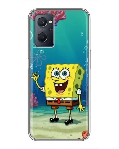 Чехол для Realme 9i с картинкой «Подводный привет»