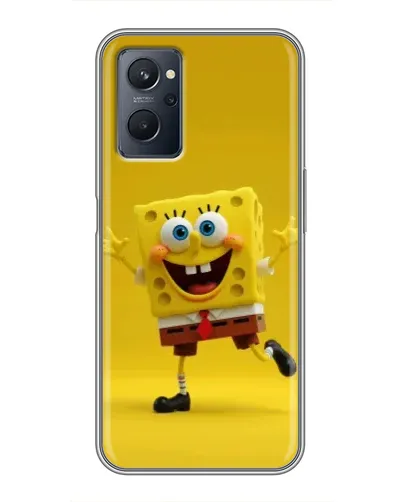 Чехол для Realme 9i с картинкой «Позитивный Губка Боб»
