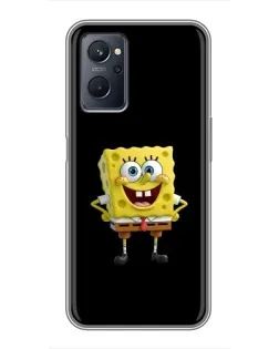 Чехол для Realme 9i с картинкой «Классический Губка Боб»