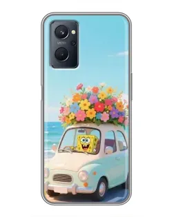 Чехол для Realme 9i с картинкой «Автомобильное путешествие»