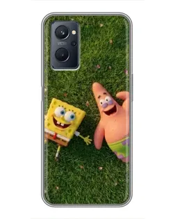 Чехол для Realme 9i с картинкой «Друзья на лужайке» Чехол для Realme 9i с картинкой «Друзья на лужайке»