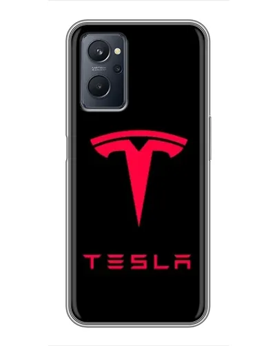 Чохол для Realme 9i з картинкою «Tesla Red Logo» Чохол для Realme 9i з картинкою «Tesla Red Logo»