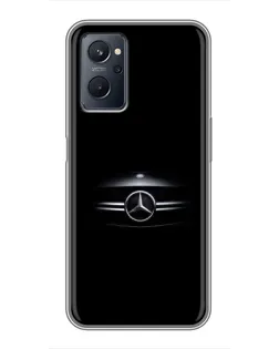 Чохол для Realme 9i з картинкою «Mercedes — абстрактні лінії»
