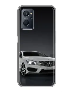 Чохол для Realme 9i з картинкою «Mercedes AMG GT Silver»