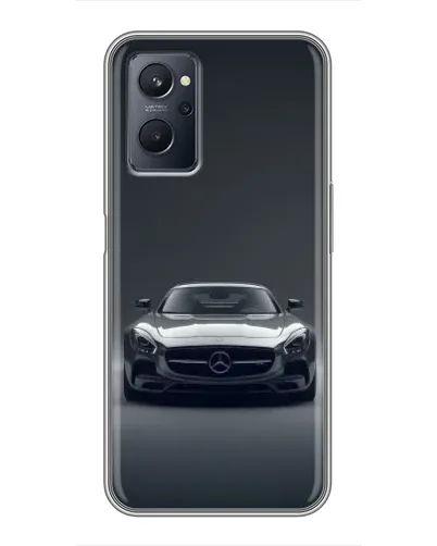 Чохол для Realme 9i з картинкою «Mercedes на чорному» Чохол для Realme 9i з картинкою «Mercedes на чорному»