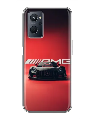 Чохол для Realme 9i з картинкою «Mercedes AMG — червона лінія» Чохол для Realme 9i з картинкою «Mercedes AMG — червона лінія»