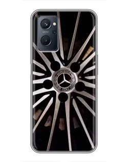Чохол для Realme 9i з картинкою «Диск Mercedes»