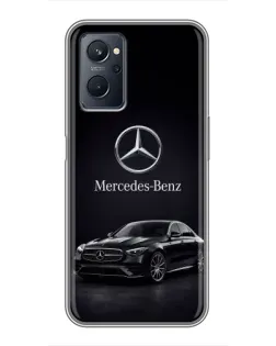 Чохол для Realme 9i з картинкою «Mercedes — решітка радіатора»
