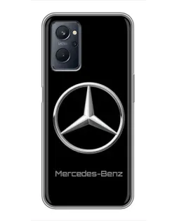 Чохол для Realme 9i з картинкою «Mercedes Silver Logo»