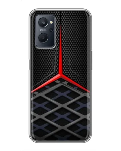 Чохол для Realme 9i з картинкою «Mercedes Carbon Grid» Чохол для Realme 9i з картинкою «Mercedes Carbon Grid»