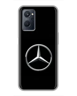 Чохол для Realme 9i з картинкою «Mercedes класичний лого»