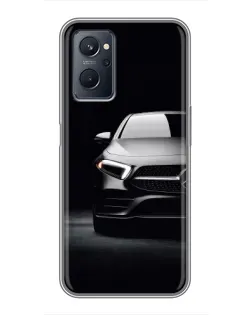 Чохол для Realme 9i з картинкою «Світло фар Mercedes»