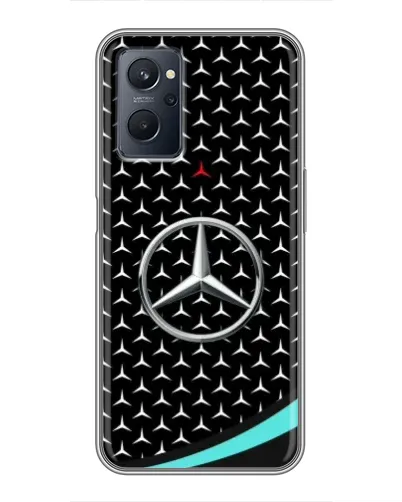 Чохол для Realme 9i з картинкою «Mercedes — бірюзовий акцент» Чохол для Realme 9i з картинкою «Mercedes — бірюзовий акцент»