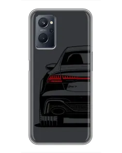 Чохол для Realme 9i з картинкою «Задня частина Audi — арт»