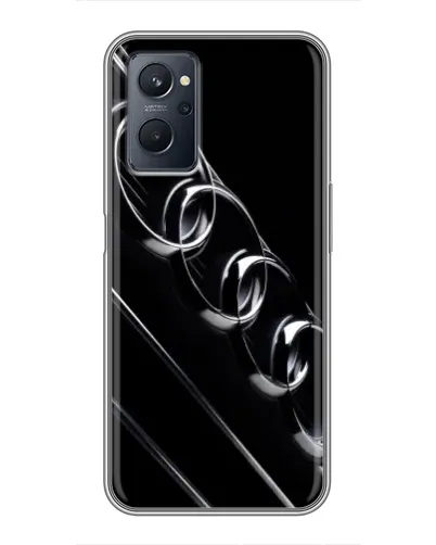 Чохол для Realme 9i з картинкою «Audi — абстрактні кільця» Чохол для Realme 9i з картинкою «Audi — абстрактні кільця»