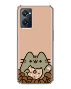 Чехол для Realme 9i с картинкой «Кофейный Пушин»