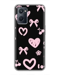 Чохол для Realme 9i з картинкою «Сатиновий бант»