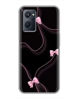 Чохол для Realme 9i з картинкою «Рожеві стрічки»