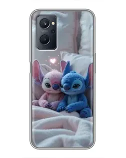 Чехол для Realme 9i с картинкой «Плюшевые Стич Ангел» Чехол для Realme 9i с картинкой «Плюшевые Стич Ангел»