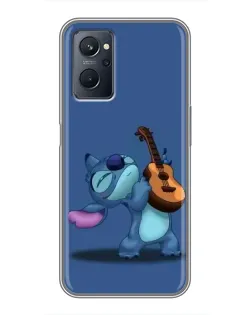 Чехол для Realme 9i с картинкой «Стич с укулеле» Чехол для Realme 9i с картинкой «Стич с укулеле»