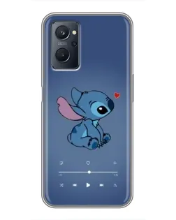 Чехол для Realme 9i с картинкой «Музыкальный Stitch» Чехол для Realme 9i с картинкой «Музыкальный Stitch»