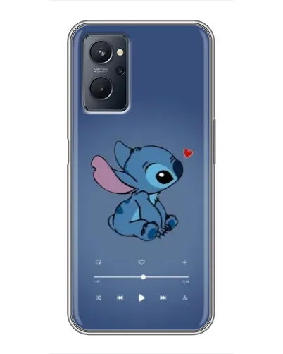Чехол для Realme 9i с картинкой «Музыкальный Stitch»