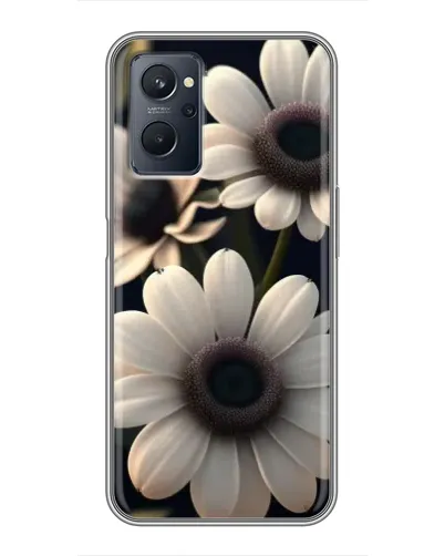 Чехол для Realme 9i с картинкой «Белые маргаритки макро» Чехол для Realme 9i с картинкой «Белые маргаритки макро»