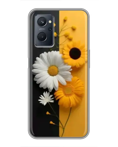 Чехол для Realme 9i с картинкой «Подсолнух и ромашка» Чехол для Realme 9i с картинкой «Подсолнух и ромашка»