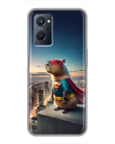Чохол для Realme 9i з картинкою «Капі-мен супергерой» Чохол для Realme 9i з картинкою «Капі-мен супергерой»