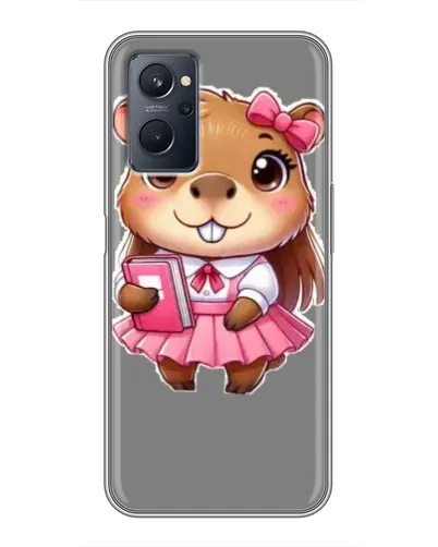 Чохол для Realme 9i з картинкою «Дівчинка капібара» Чохол для Realme 9i з картинкою «Дівчинка капібара»