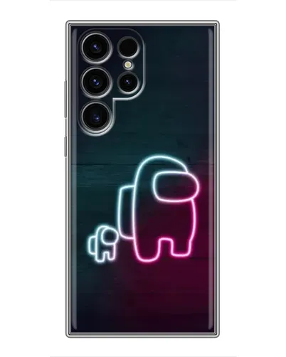 Чехол для Realme C100 5G с картинкой «Among Us неон-арт» Чехол для Realme C100 5G с картинкой «Among Us неон-арт»