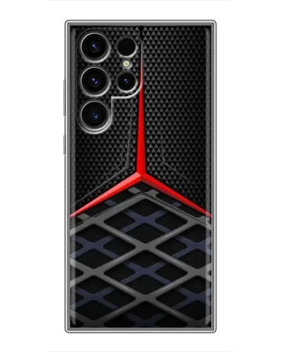 Чехол для Realme C100 5G с картинкой «Mercedes Carbon Grid»