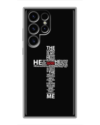 Чохол для Realme C100 з картинкою «Текстовий хрест» Чохол для Realme C100 з картинкою «Текстовий хрест»