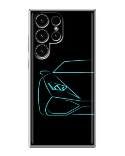 Чохол для Realme C100 з картинкою «Блакитний силует Lamborghini» Чохол для Realme C100 з картинкою «Блакитний силует Lamborghini»