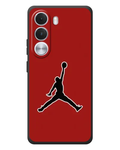 Чехол для Realme C100i с картинкой «Jordan Red Back»