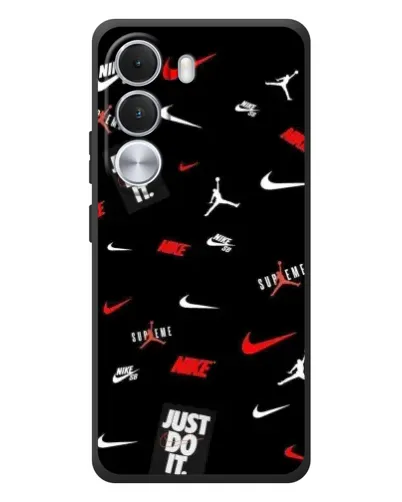 Чехол для Realme C100i с картинкой «Nike Mix Pattern»