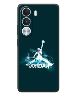 Чехол для Realme C100i с картинкой «Jordan Blue Fire»