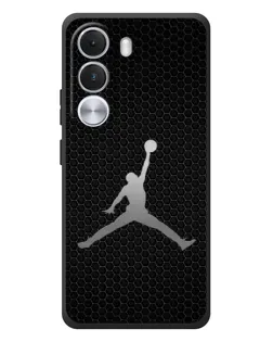 Чехол для Realme C100i с картинкой «Jordan Dark Carbon»
