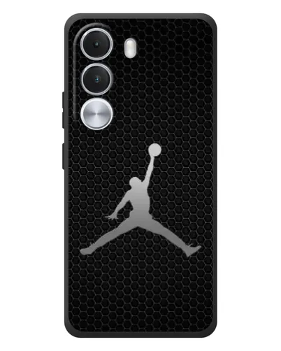 Чехол для Realme C100i с картинкой «Jordan Dark Carbon»