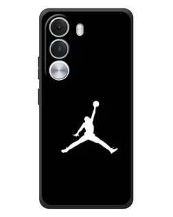 Чехол для Realme C100i с картинкой «Jordan Silhouette»