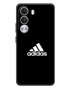 Чехол для Realme C100i с картинкой «Черная классика Adidas»