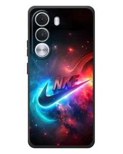 Чохол для Realme C100i з картинкою «Вогняний логотип Nike»
