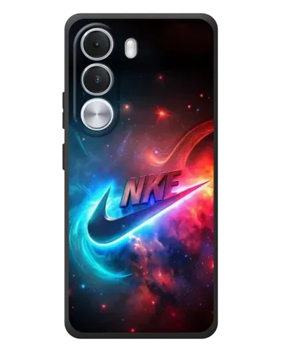 Чохол для Realme C100i з картинкою «Вогняний логотип Nike»